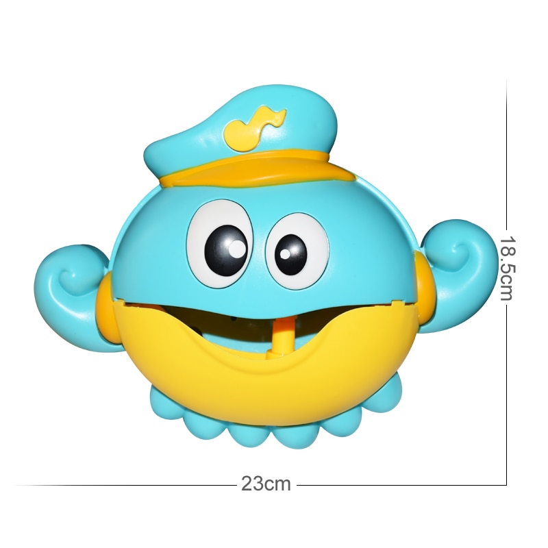 Bubble Crabs Baby Bath Toy Funny Toddler Bath Bubble Maker Pool Swimming Bathtub Soap Machine Toys for Children Gift